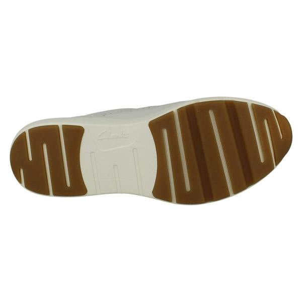 Clarks Ladies Clarks Punched Hole Detailed Summer Shoes Tivoli Grace