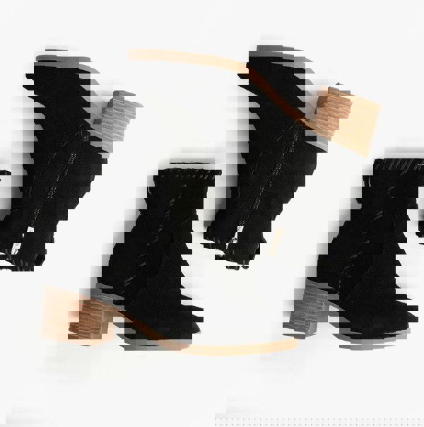 TOMS DELILAH Womens Ankle Boots Black