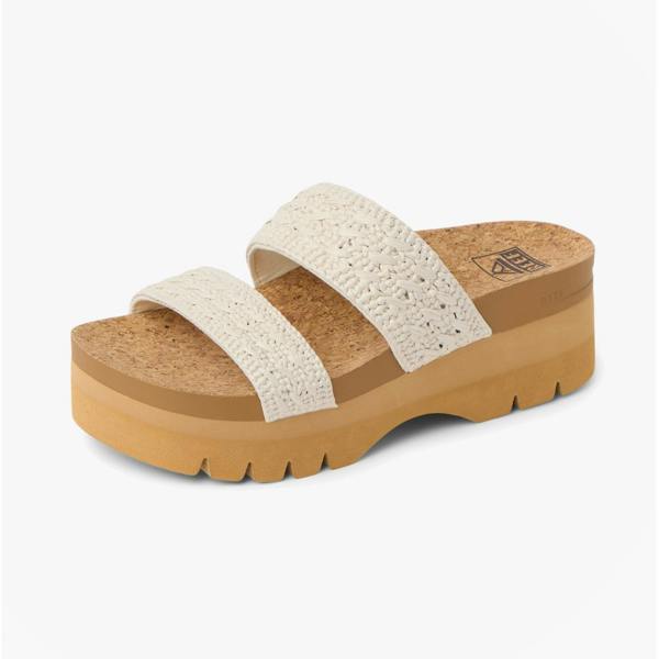 Reef CUSHION VISTA Cross Strap Sandals   in  White