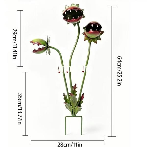Leaper Creative Venus Flytrap Ground Plug Ornament