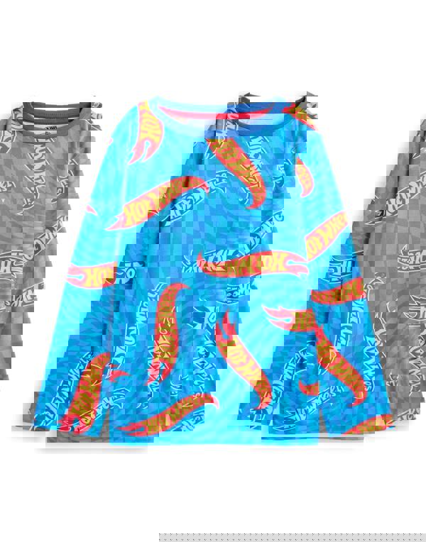 Hot Wheels Boys Multicoloured Built For Speed Multi-Pack of 2 Long Leg Pyjama Set