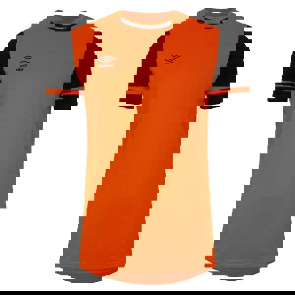 Umbro Childrens/Kids Cavelle Jersey - Shocking Orange/Blackberry