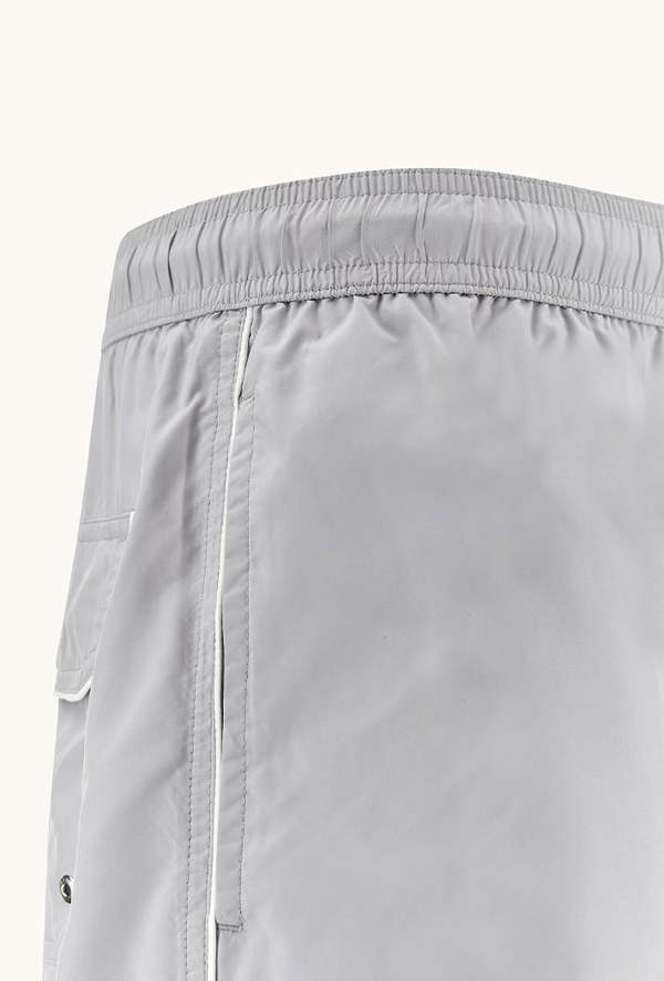 Paul & Shark Portofino Swim Shorts in Microfibre with Logo Embroidery