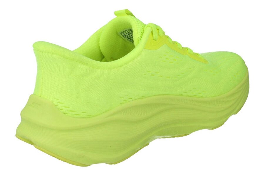 Skechers Max Run Womens Trainers 129200 Shoes  LIME