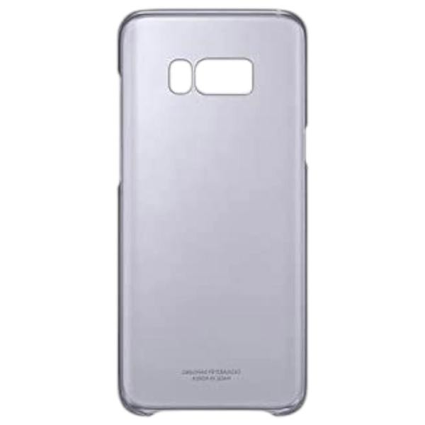 Samsung Original S8 Plus Clear Phone Case Cover - Violet,EF-QG955CVEG