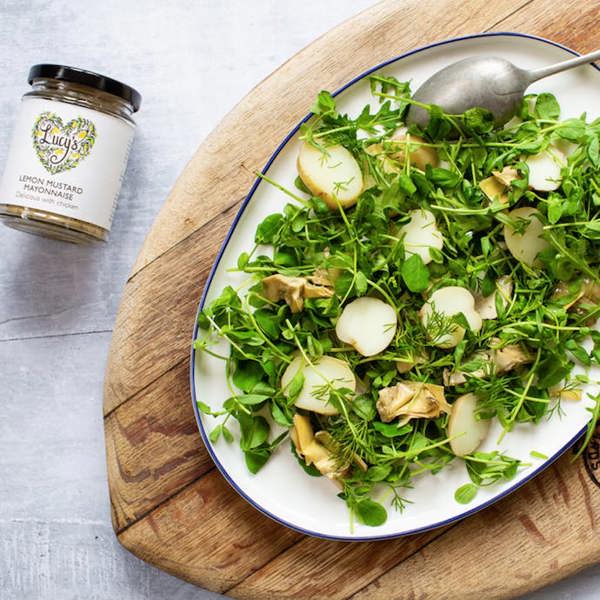 Lucy's Dressings Lemon Mustard Mayonnaise 250g