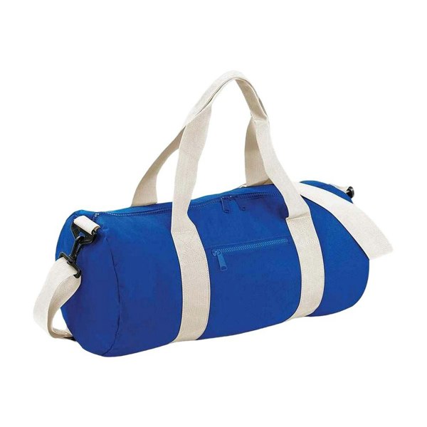 Bagbase Original 20L Duffle Bag - Bright Royal Blue/Off White