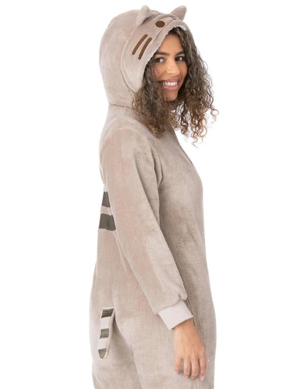 Pusheen Womens Brown Pusheen The Cat Onesie