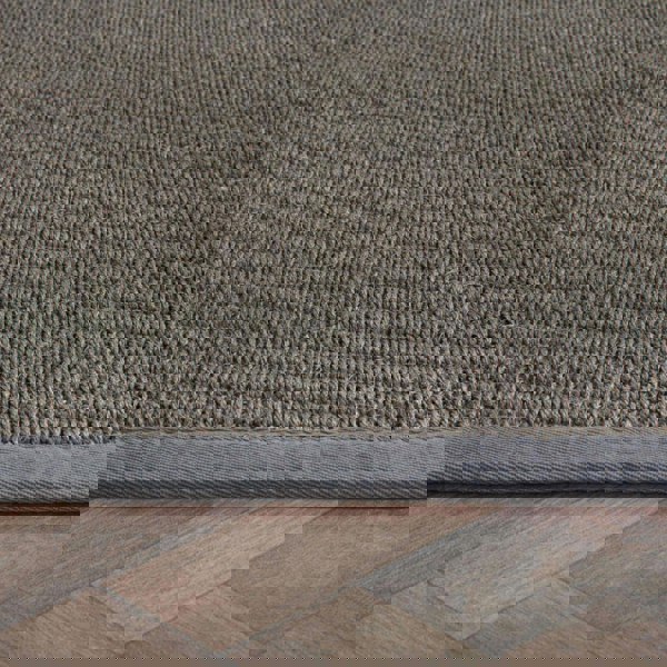 Luxurious Dark Grey Non-Slip Sisal Rug |100% Natural Fibers