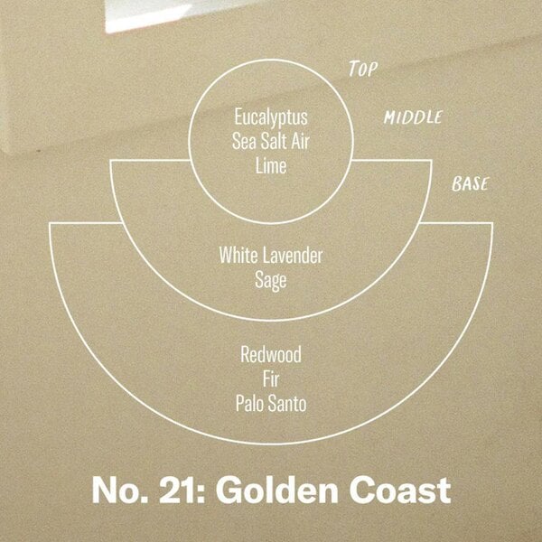 P. F. Candle Co. 7.2 oz Soy Candle - Golden Coast