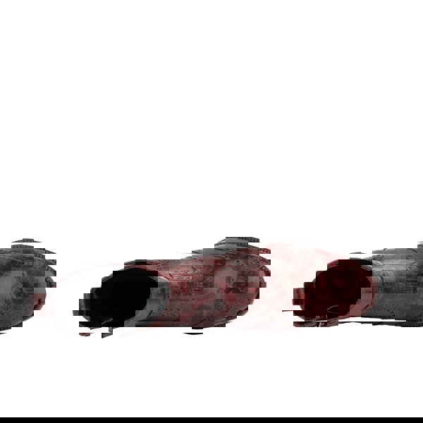 Embassy London Chloe - Burgundy - Women's block heel higher ankle leather boot with side zip