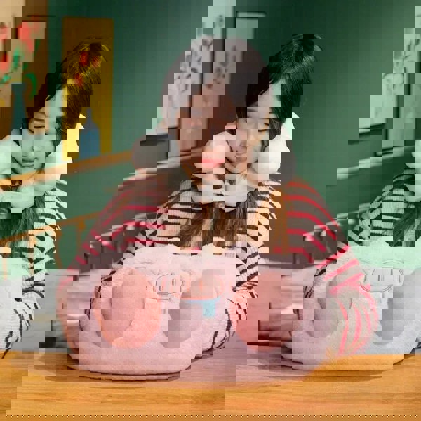 Anyhouz Anypillow U Shaped Pillow Cute Pig Plush Travel Pillow