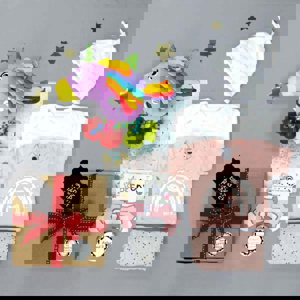 Luxury Baby Girl Gift Hamper – Unicorn Newborn Gift Set