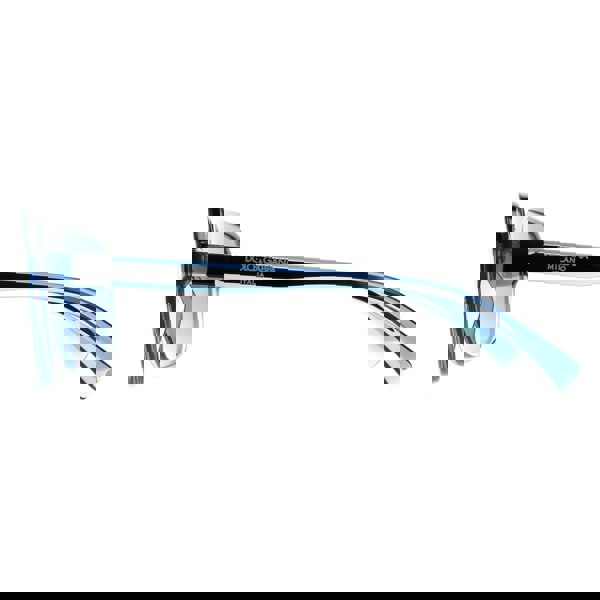 Dolce & Gabbana Sunglasses DG6134 325880 Transparent Blue and Black Dark Blue