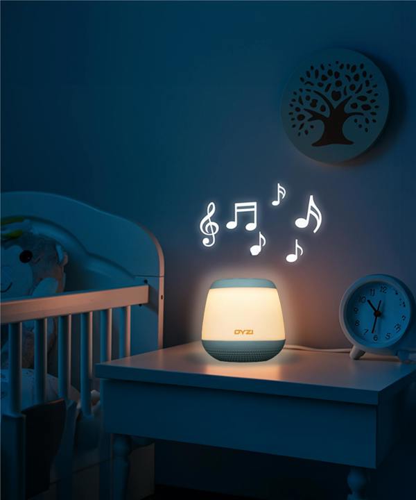 Dyzi RGB night light with white noise for baby toddler adult therapy