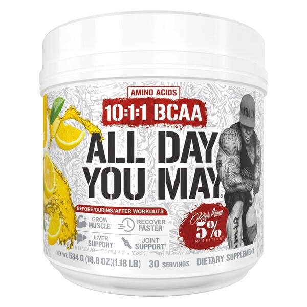 5% Nutrition AllDayYouMay - Legendary Series, Italian Lemon Ice - 534g