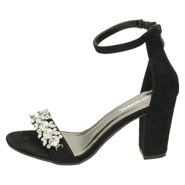 Anne Michelle Ladies Anne Michelle Jewel Trim Sandals