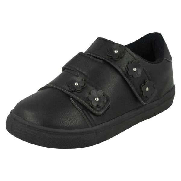 Spot On Girls Spot On Flower Strap Pumps