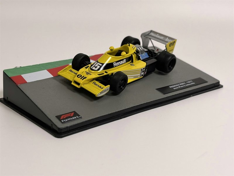 F1 Collection Jean Pierre Jabouille Renault RS01 1977 1:43 Scale