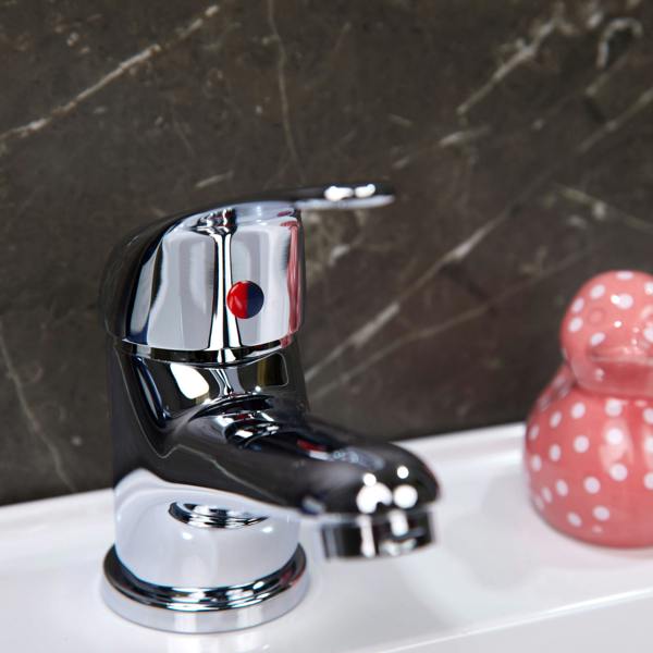 Flode Mien | Mono Basin Mixer Tap | Chrome (40mm)