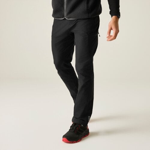 Dare 2b Mens Tuned In II Multi Pocket Walking Trousers - Black