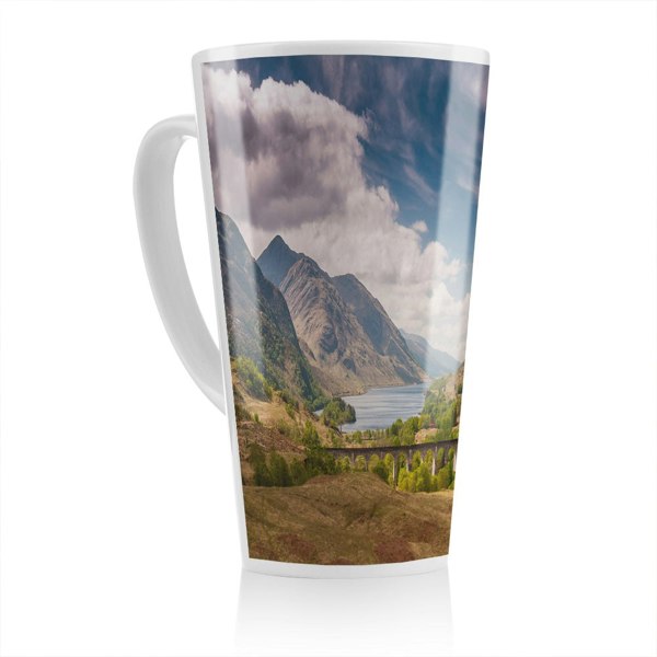 Benjamin Tate Design The Glenfinnan Viaduct Designer Latte Mug