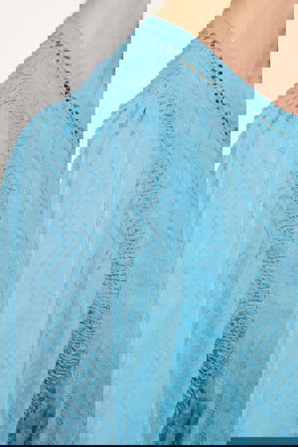 Mudflower Zig Zag Textured Shirt