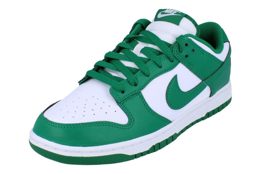 Nike Dunk Low Retro Mens Trainers Hf5441  101 - White Malachite 101 - Photo 0