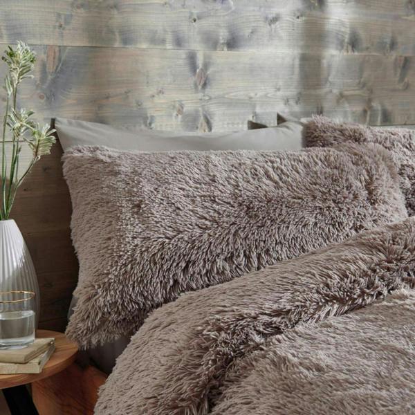 Cuddly Natural Duvet Cover Set