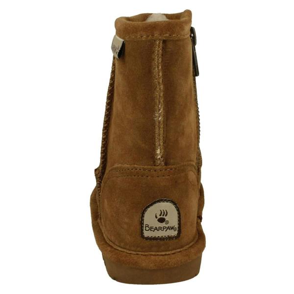 Bear Paw Girls Bearpaw Real Sheepskin Lined Boots Emma Toddler