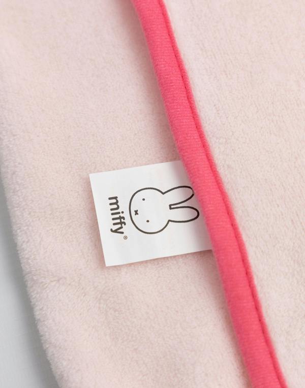 Miffy Girls Pink Character Hooded Blanket (One Size)