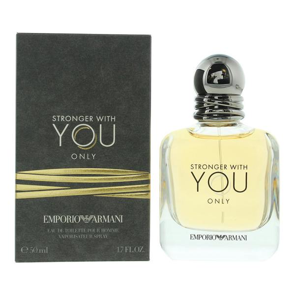 Emporio Armani Stronger With You Only Mens Eau De Toilette 50ml Fragrance