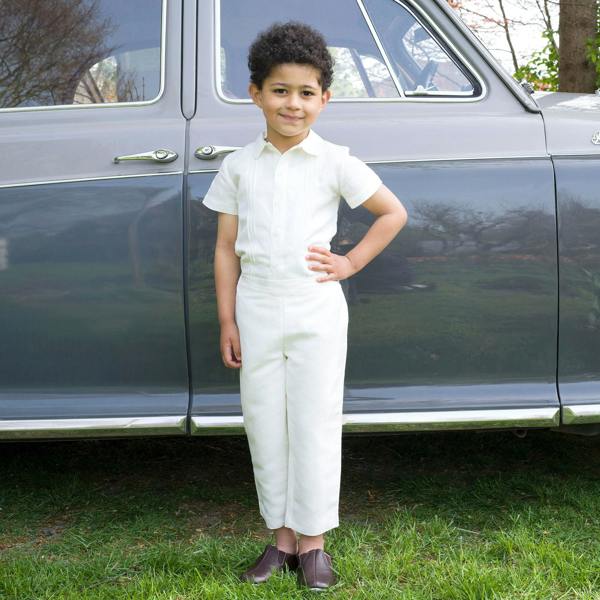 Rachel Riley Linen Shirt and Trouser Set