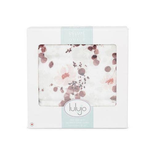 Lulujo - Quilted Blanket  - Eucalyptus