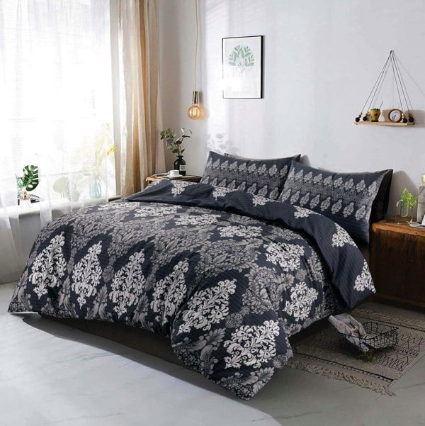 HomeSpace Direct Tanya Traditional Duvet Cover Set