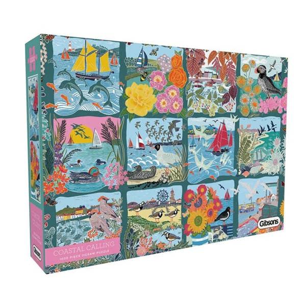 Kate Heiss, Coastal Calling Jigsaw, Jigsaws & Puzzles, Art, Gift