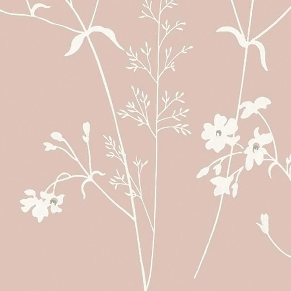 Next Blush Country Leaves Wallpaper