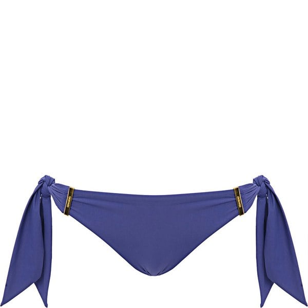 Calvin Klein Women's Classic Side Tie Bikini Bottoms in Blue