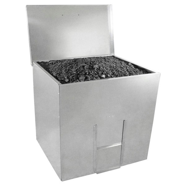 Monstershop Galvanised Coal Bunker - 500kg