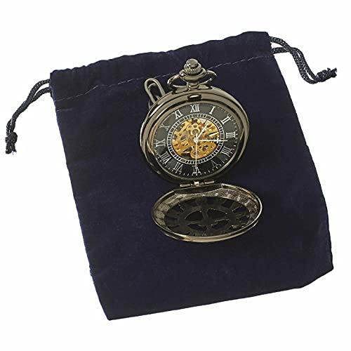 TruClothing Automatic  Pocket Watch Mechanical Peaky Blinders Vintage Double Hunter