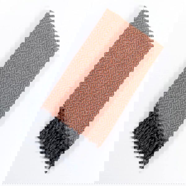 Cotton Throw, Orange