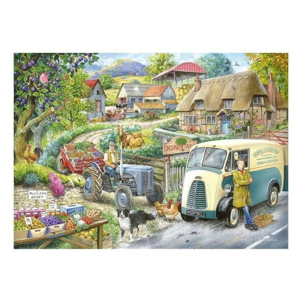 The House of Puzzles Plum Jam 500 Piece Jigsaw Puzzle