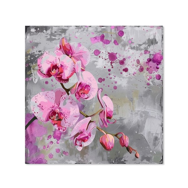 Warren Reed - Designer Orchids Splashart Kitchen Splashback