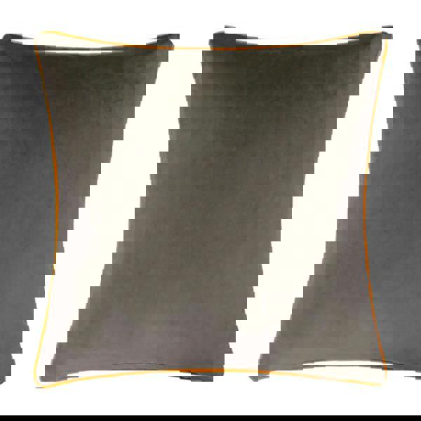 Furn Meridian Velvet Cushion Cover - Mocha/Pumpkin - 