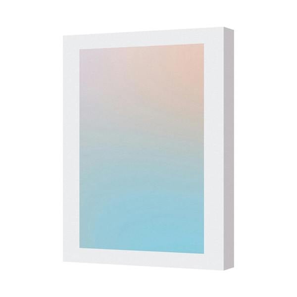Benjamin Tate Design Pastel Gradient Canvas Wall Art Print For Modern Home Decor