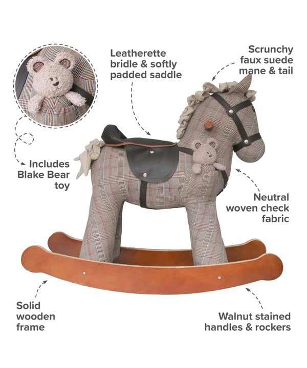 Little Bird Told Me Jasper & Blake Rocking Horse