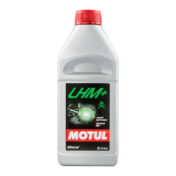 MOTUL LHM+ Mineral Hydraulic Fluid for Citroen Suspension & Brakes 1L