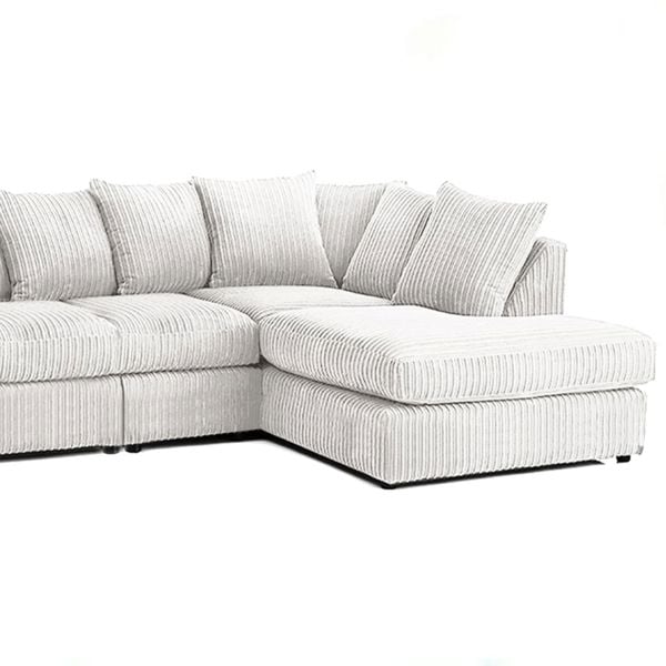 Snug Furniture Luxury Jumbo Cord Extra Large Corner Right Hand Sofa