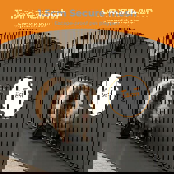 Skylos Small Animal Playpen Puppy Rabbit Fence Hamster Exercise Run Enclosure Indoor