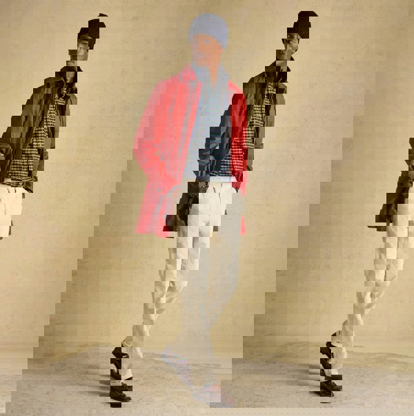 Joules HAMMOND Mens Beanie Navy